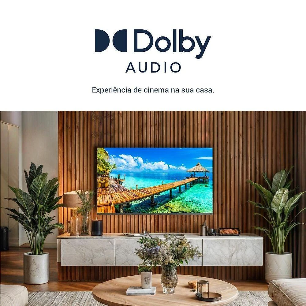Smart TV 43” Britânia LED Dolby Audio Roku TV BTV43VA4REGB Bivolt