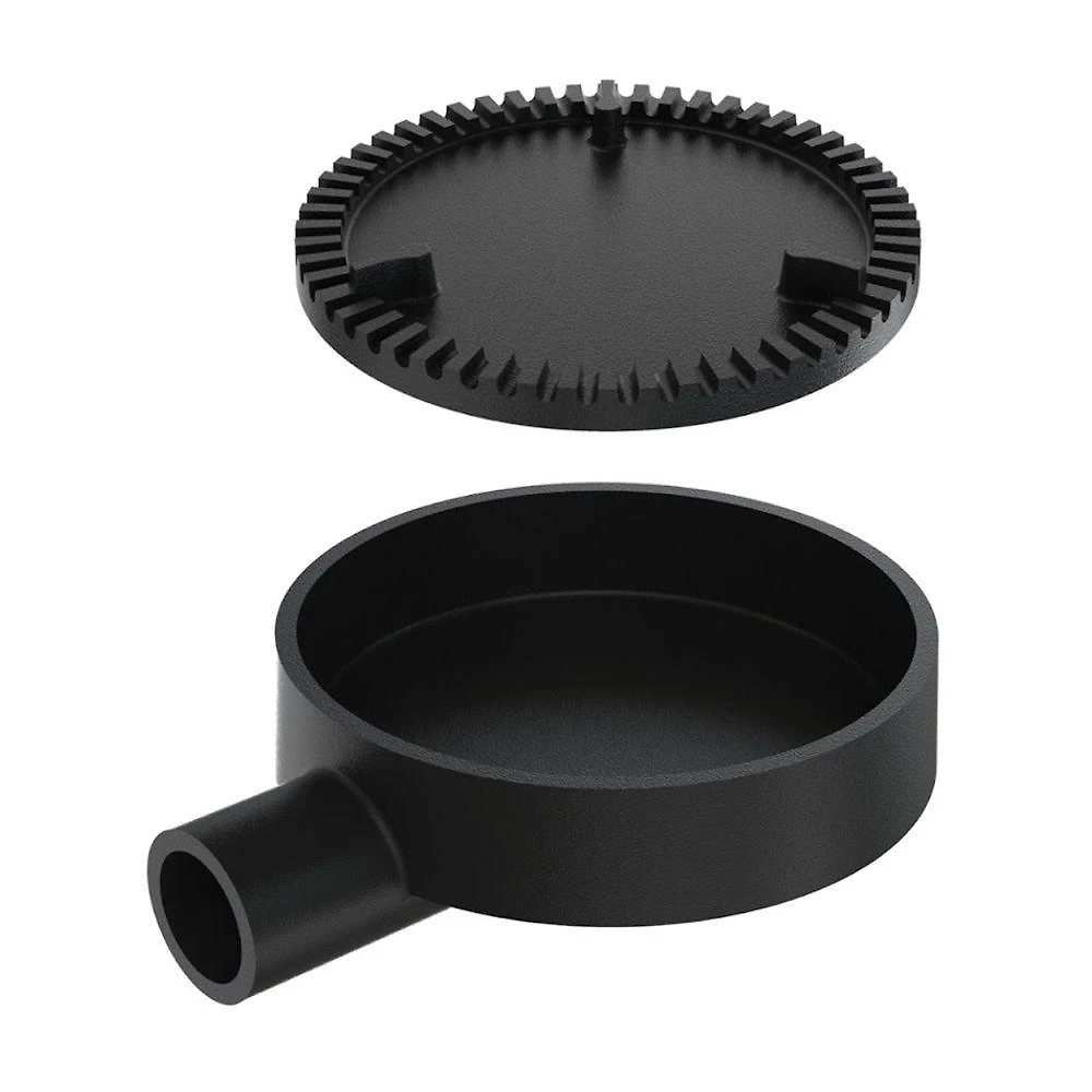 Queimador Palmatoria Curto Libaneza 93502E12718LB para Fogao Industrial Ferro Fundido 13cm