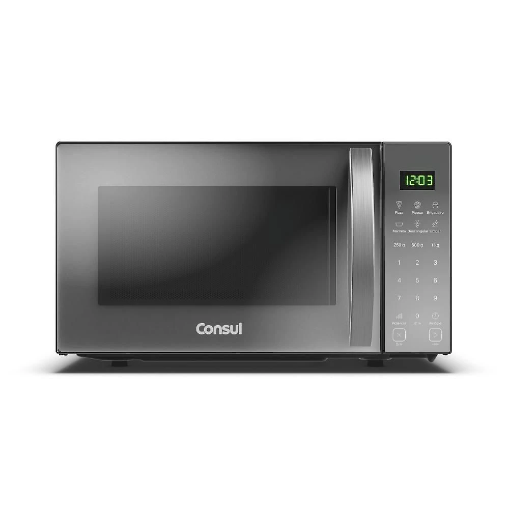 Micro-ondas Bancada Consul CMS23AR 23L com Função Marmita Inox 220V
