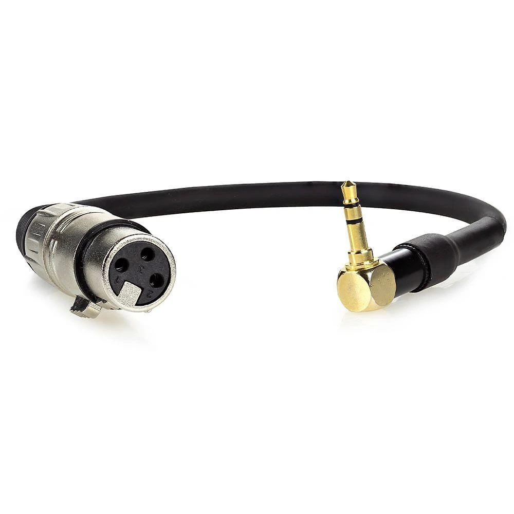 Cabo Adaptador P2 Estereo 90 Graus Para Xlr Femea - 5 Metros