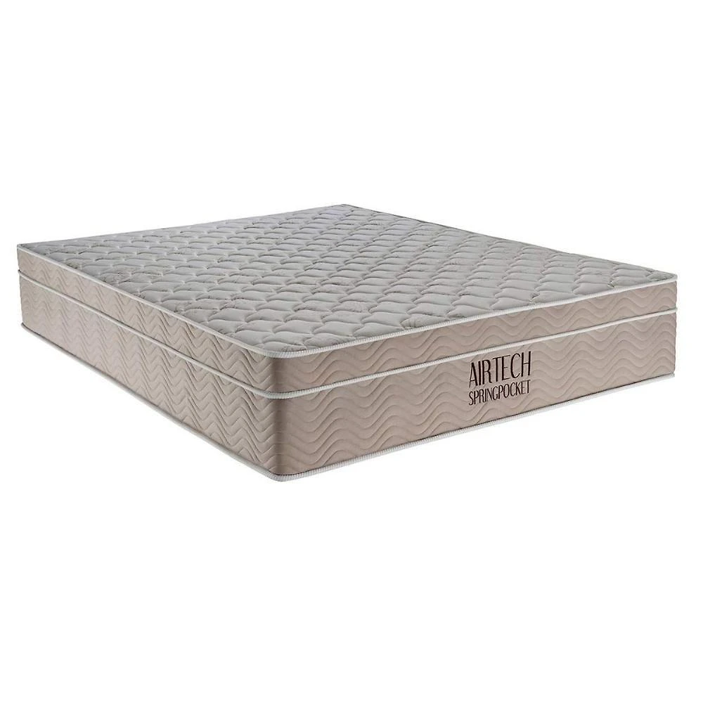 Colchão Queen Molas Ensacadas Superpocket Airtech Spring Ortopillow (158x198x35) - Ortobom