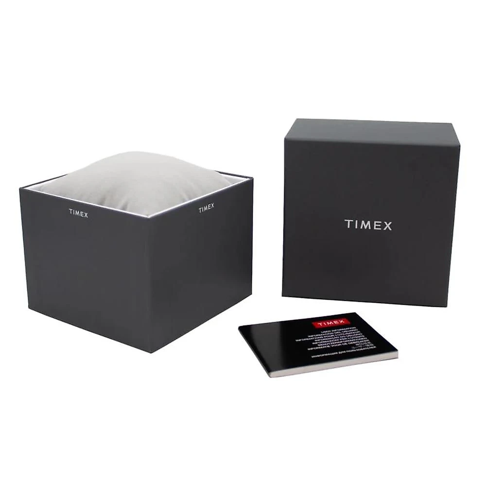 Relógio Timex X Peanuts Marlin Chronograph TW2Y48500 40mm Couro