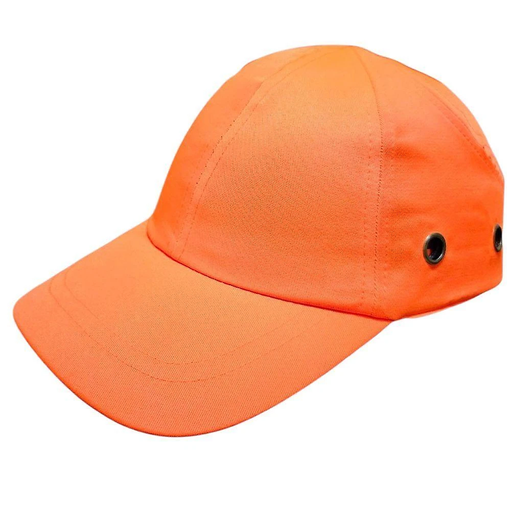 Bone Com Capacete Epi Obra Segurança Do Trabalho Casquete Trabalho Reparo Resistente Proteçao Cor Laranja