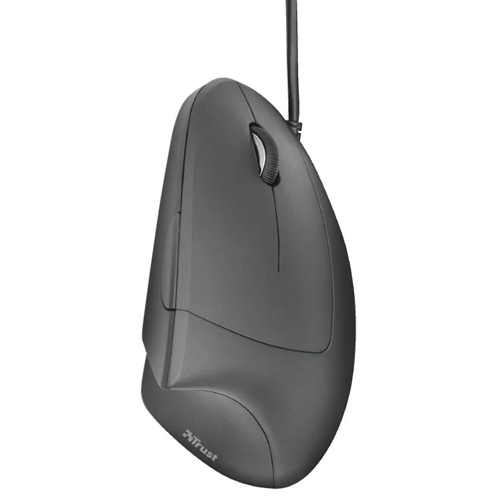 Mouse Trust Vertical Ergonômico Verto, LED Azul, 6 Botões - 22885
