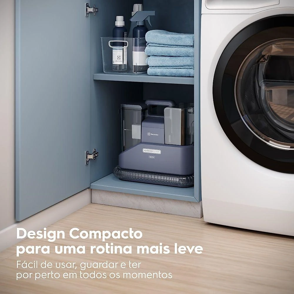 Extratora de Sujeira Portátil Electrolux ESC10 3 em 1 Acquaboost Clean Azul 1800W 220V