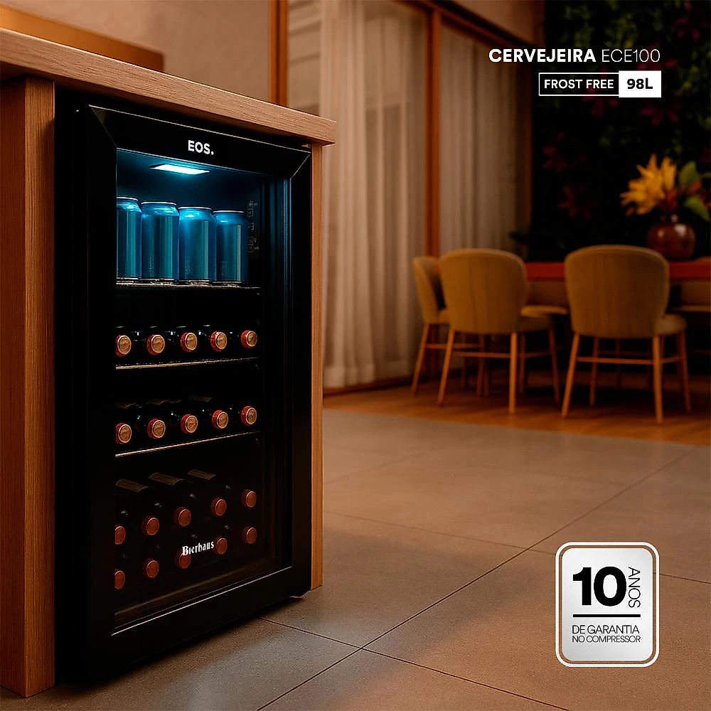 Cervejeira EOS Bierhaus 98 Litros Frost Free ECE100 220V