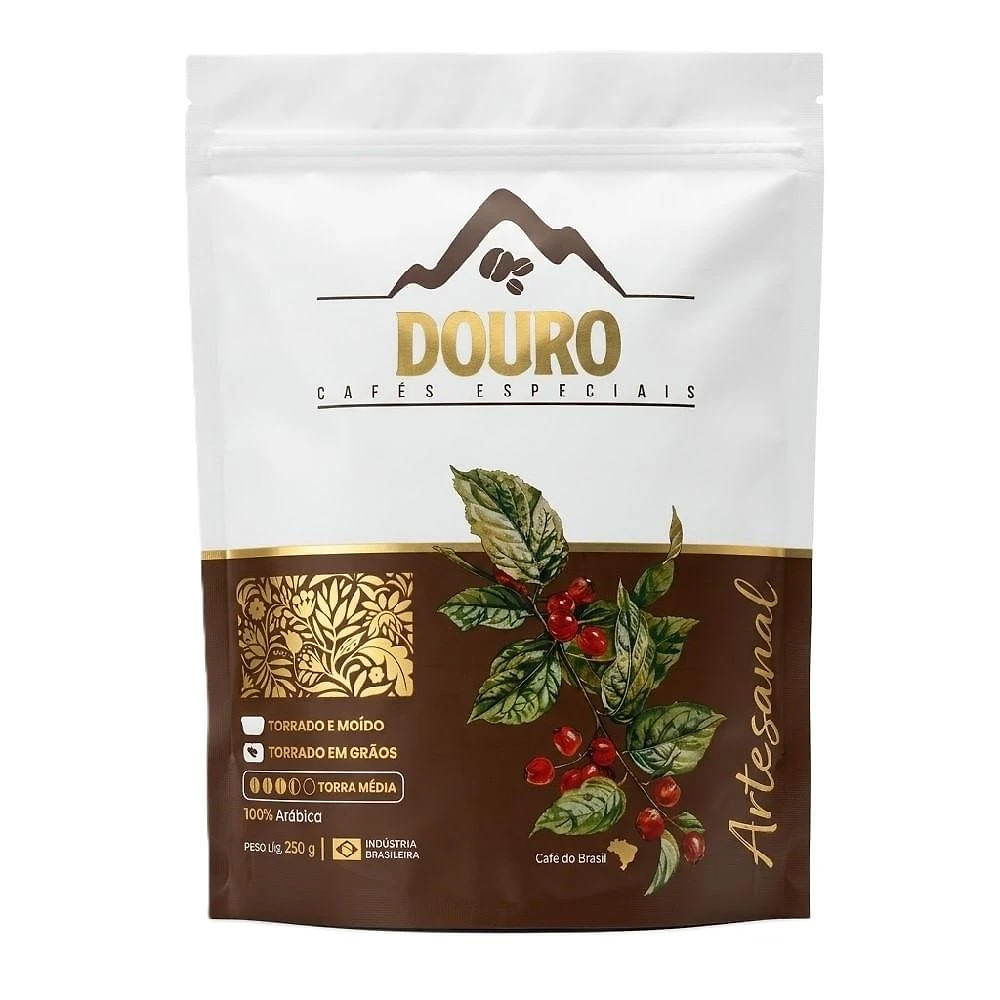 Café douro microlote catucaí vermelho 785/15 em grãos 250 g