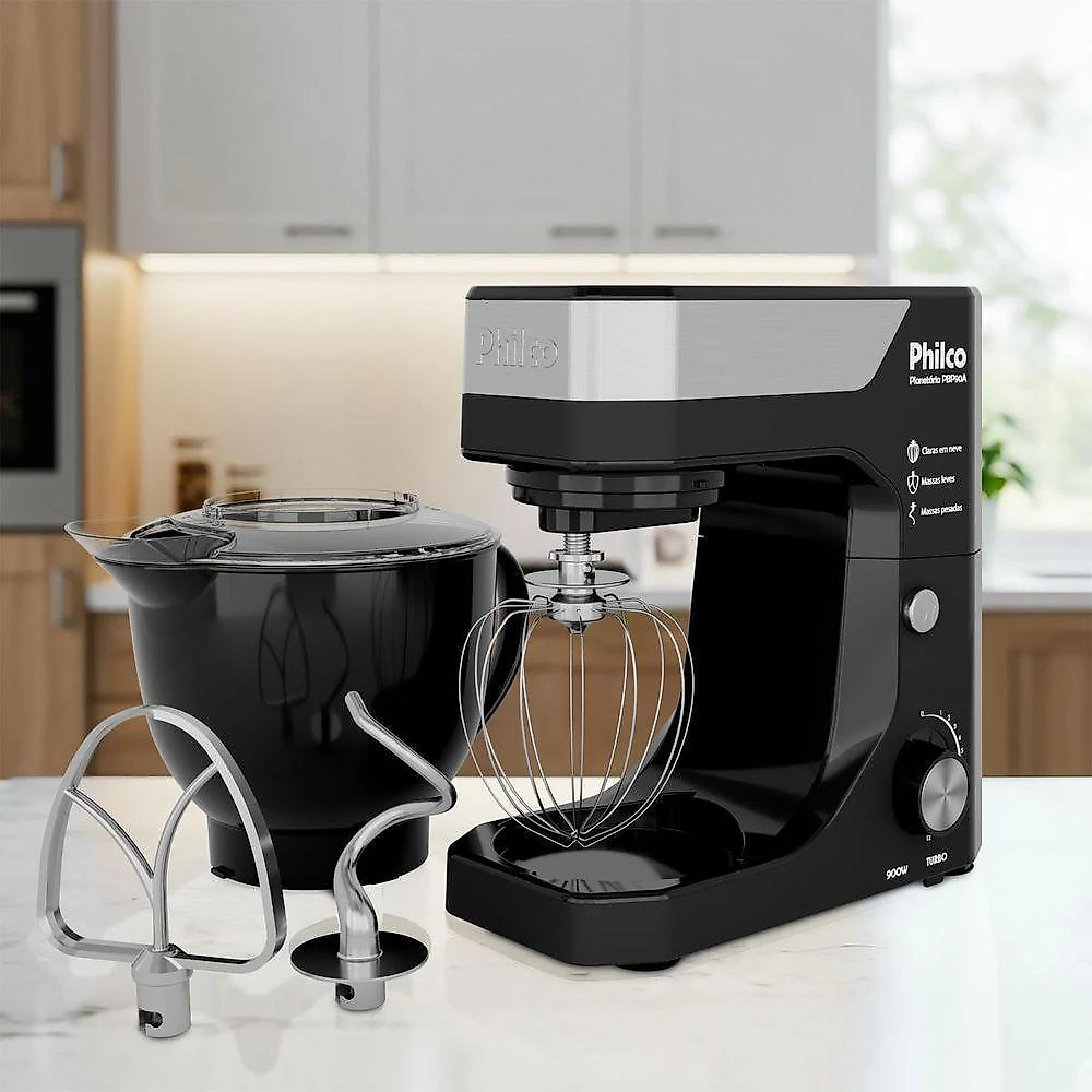Batedeira planetária philco concept 5l 900w pbp90a 220v
