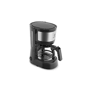 Fritadeira Elétrica Sem Óleo Air Fryer Electrolux Family Efficient EAF50 5L – Grafite + Cafeteira Elétrica Efficiente ECM10 15 Xícaras - Preta 110V