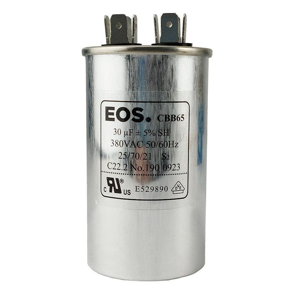 Capacitor 30 Uf 380v único