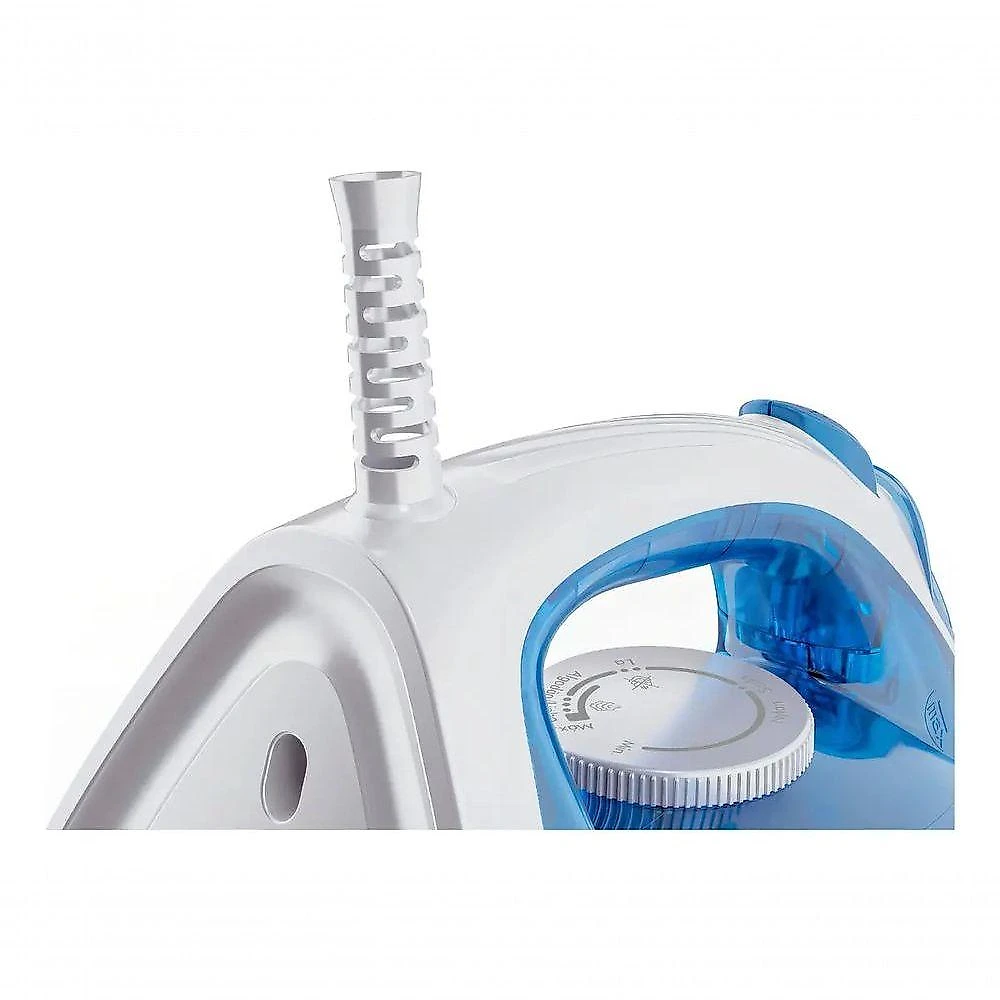 Ferro de Passar a Vapor Britânia BFV07 Base Antiaderente Azul 220V com Jato Extra