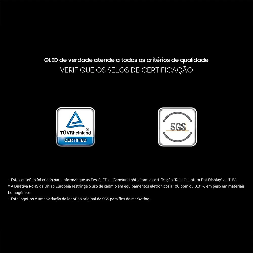 Smart TV Samsung 50 Polegadas QLED 4K Q7F 2025