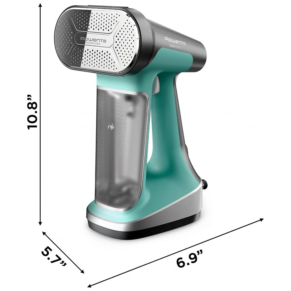 Rowenta Handheld Steamer for Clothes, Ferro a Vapor 2 em 1 Pure Force de 1875W, Vaporização Vertical e Horizontal, Leve e Seguro