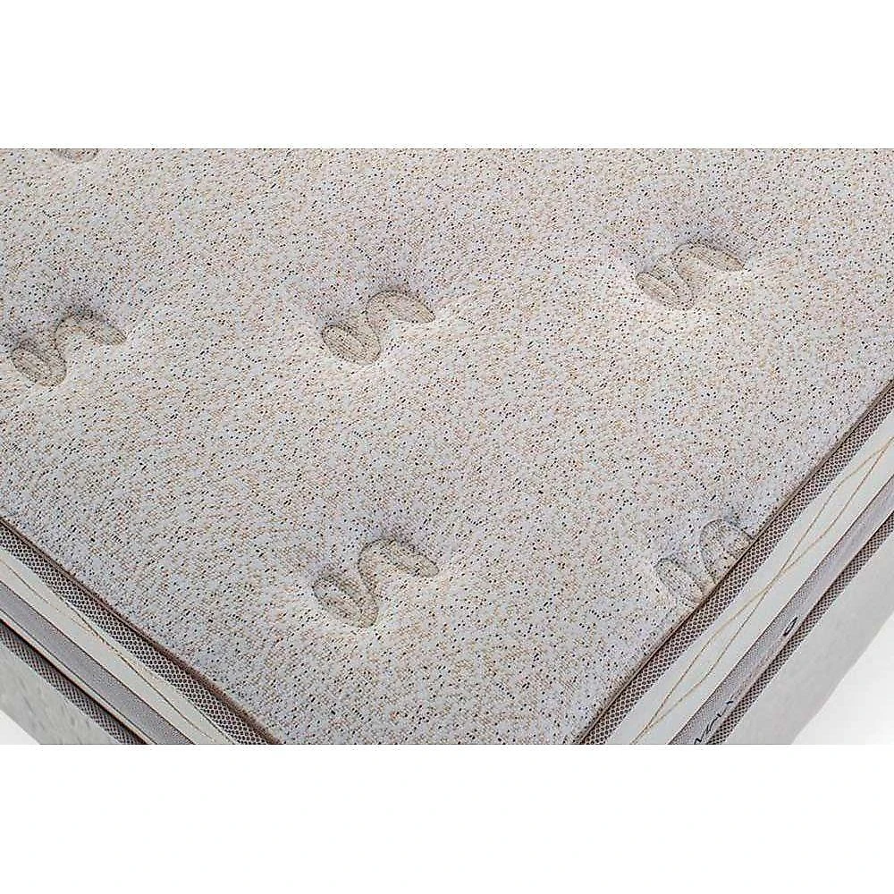 Cama Box Baú Casal: Colchão Molas Masterpocket Ensacadas Herval Maxspring Tower + Base Crc Suede Clean (138x188)
