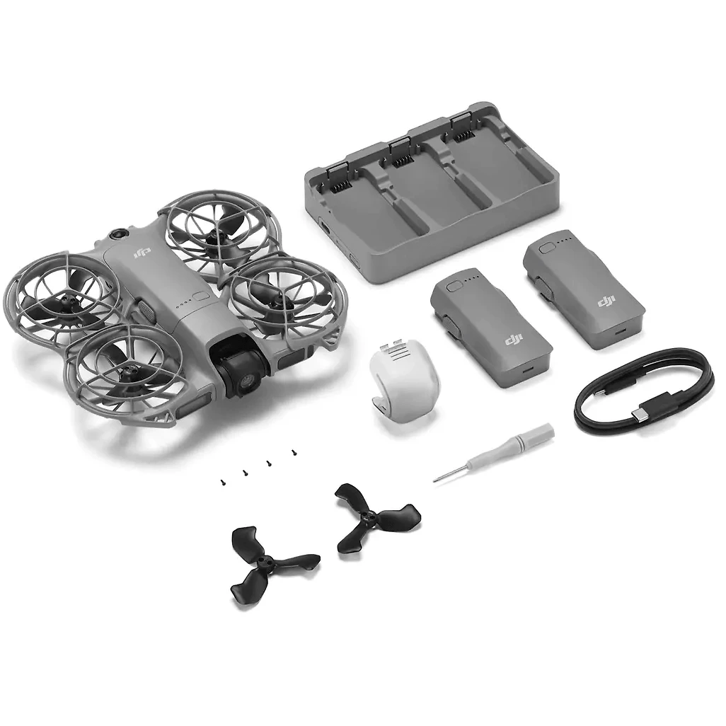 Miniatura Drone DJI Neo 2 Fly More Combo (Sem Controle)