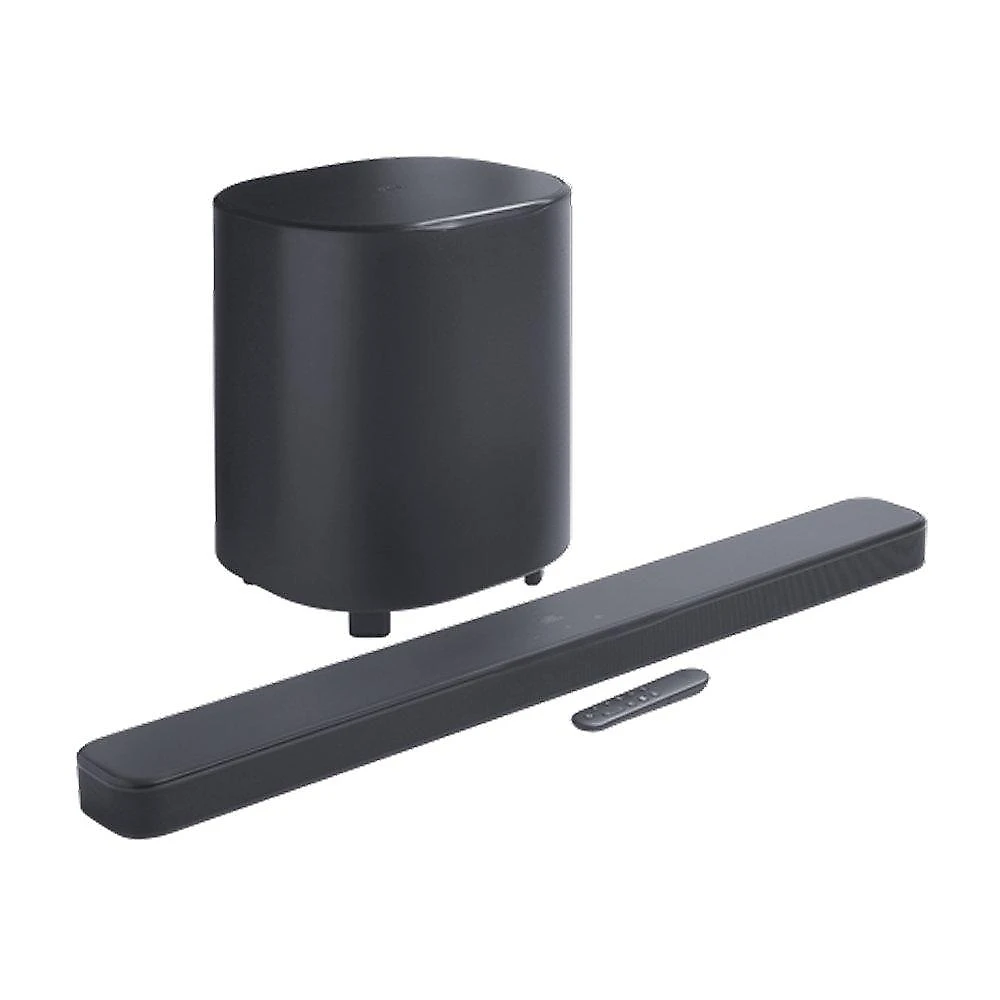 Soundbar JBL Bar 500, Bluetooth, 290W, com Subwoofer, 5.1 Canais, Dolby Atmos, Preta - JBLBAR500M2BLKBR
