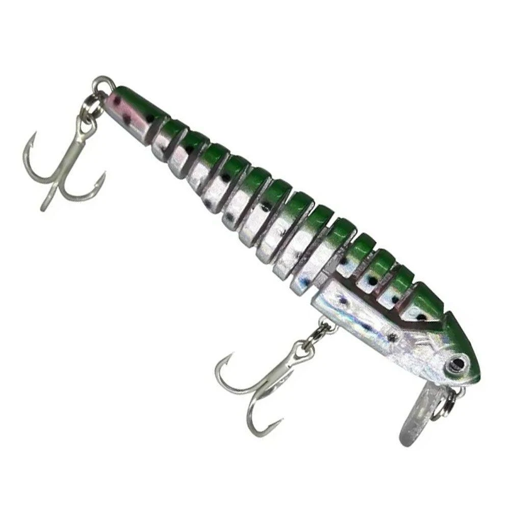 Isca Artificial Articulada Meia água Maruri Strik Minnow 75 - Cor 5