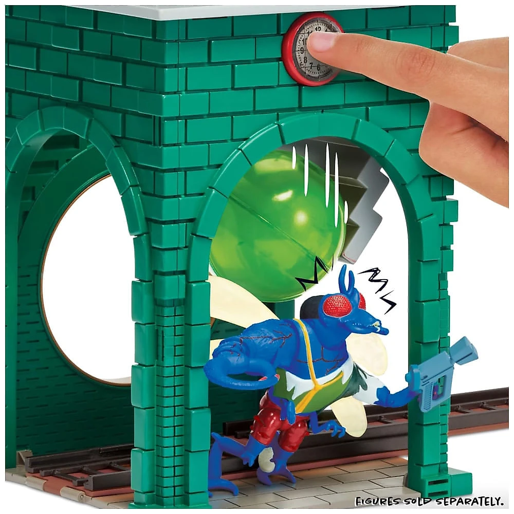 Conjunto de Brincar As Tartarugas Ninja: Covil no Esgoto - Mutant Mayhem da Playmates Toys 110v