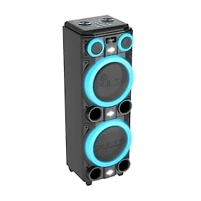 Miniatura Torre de Som Pulse SP518 2000W RMS Bluetooth TWS LED Duplo Bivolt