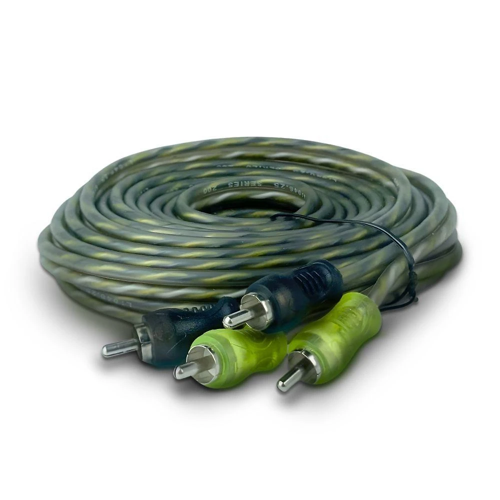 Cabo RCA Technoise Series 200 Pro Injetado 4mm 5m CAT-5 Verde