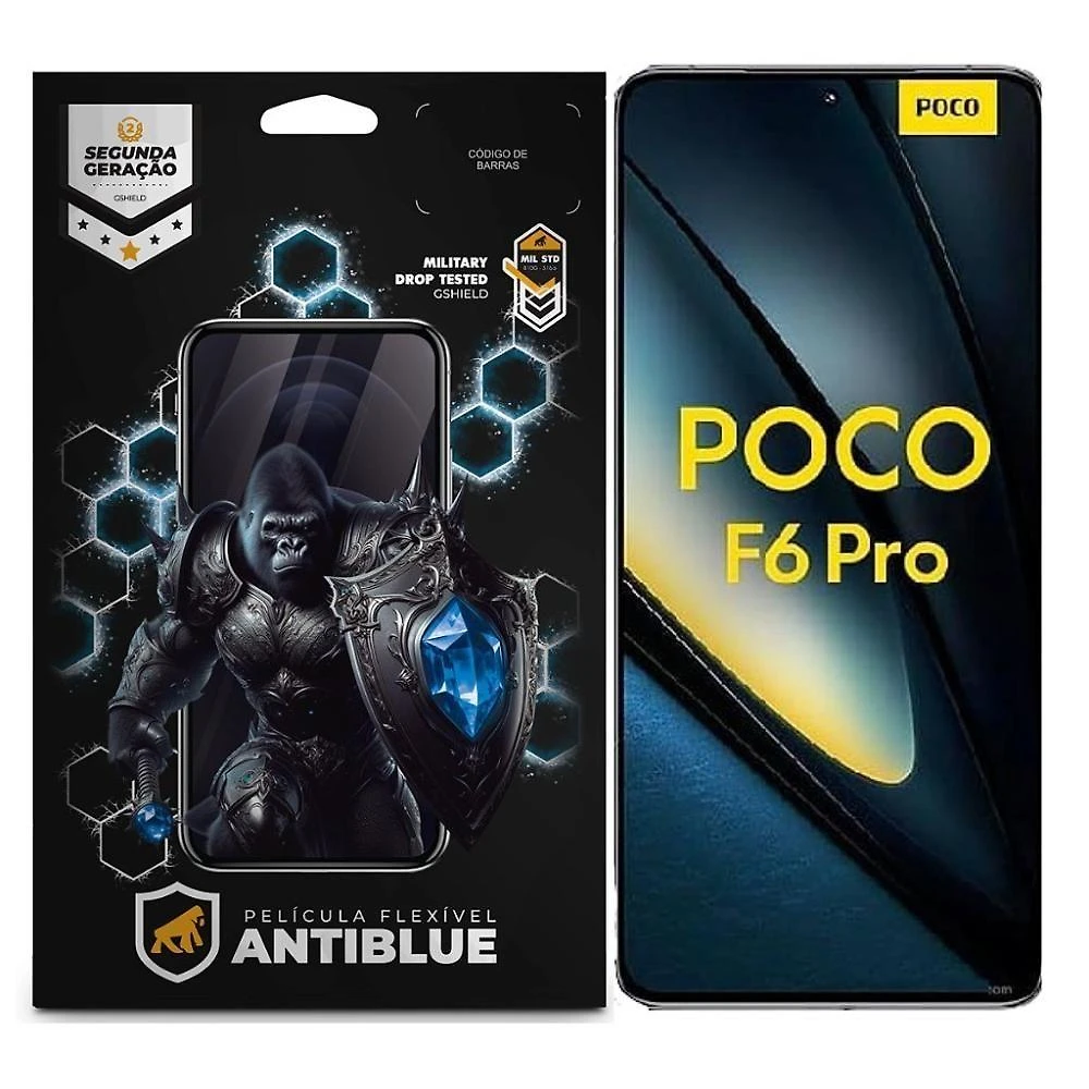 Película Para Xiaomi Poco F6 Pro - Antiblue - Gshield