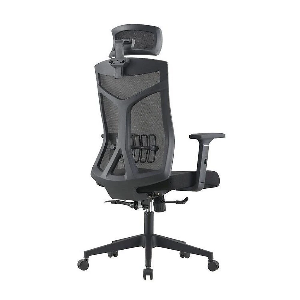 Kit 10 Cadeiras Escritório Presidente Nr17 Office Lugano Preto Preto