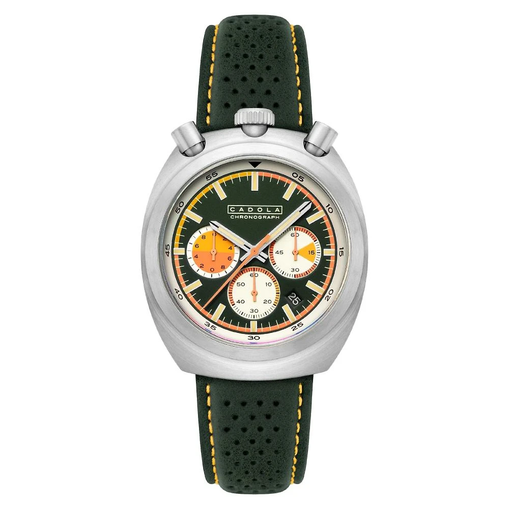 Relógio Cadola Testa Di Toro Chronograph Speedster Green CD-1058-03