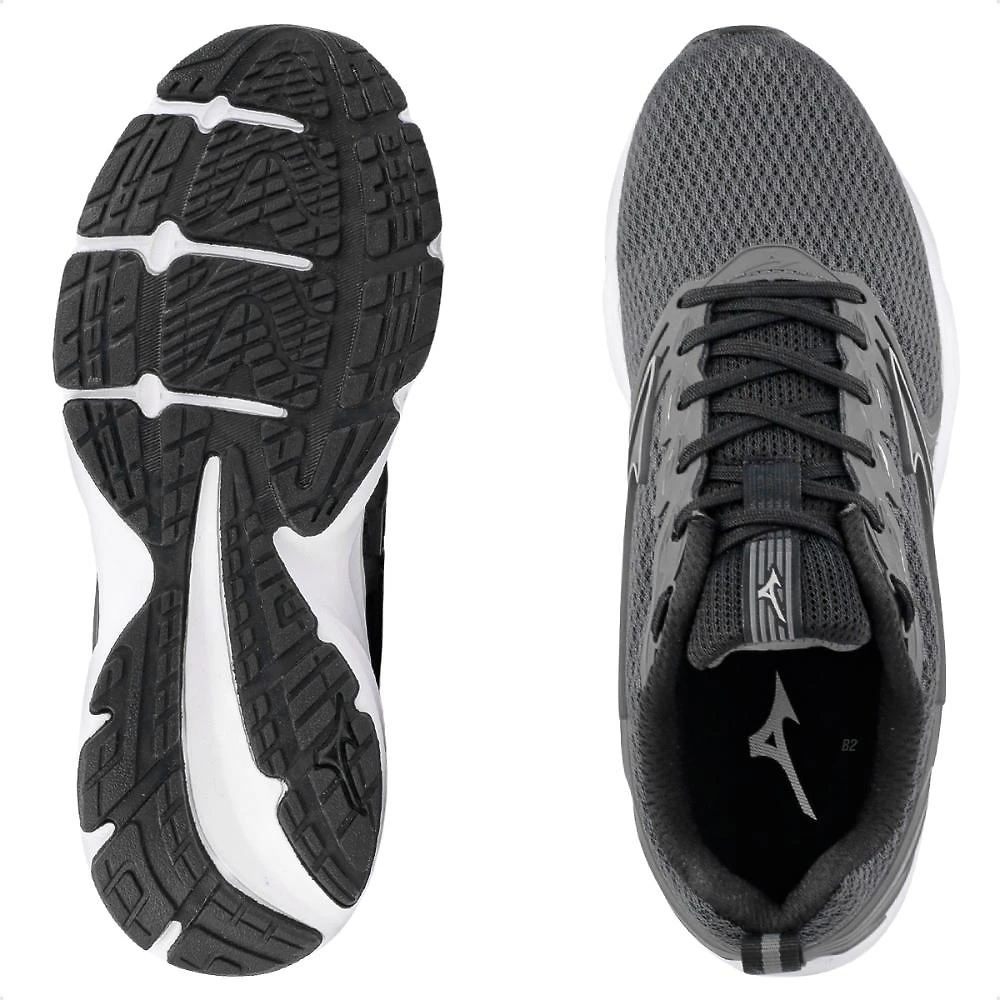 Miniatura Tênis Mizuno Jet 7 Masculino Cinza / Preto - 38