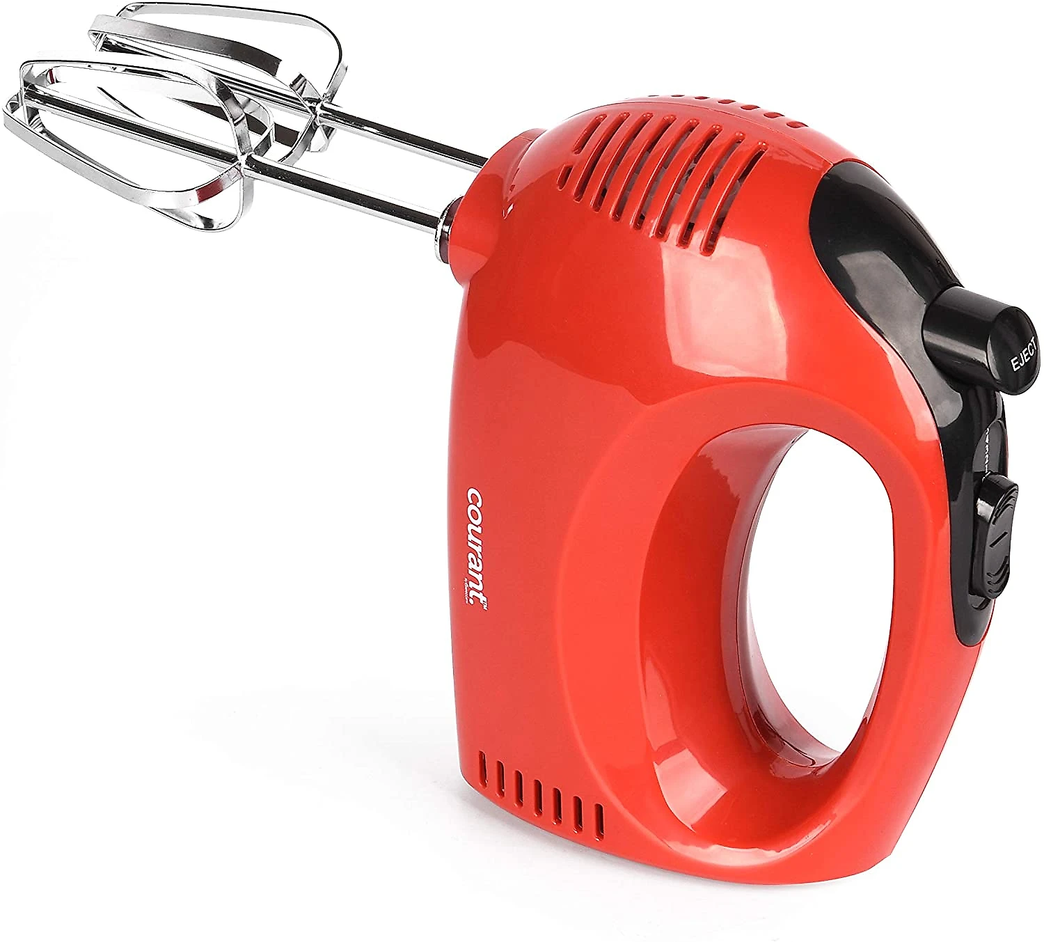 Courant CHM1550 Batedeira de Mão Elétrica com 5 Velocidades e Acessórios em Aço Inoxidável 110V150W Vermelha