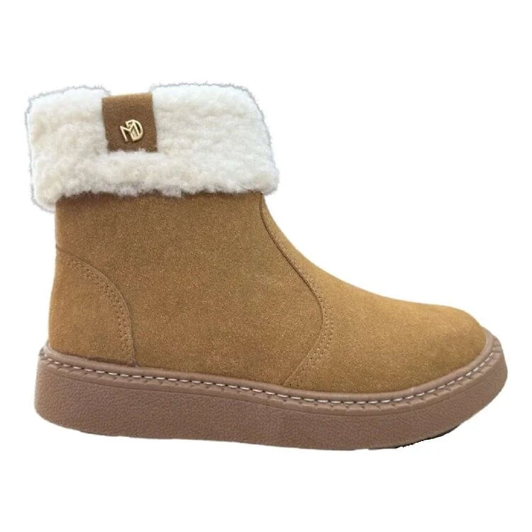 Bota Modare Pelo Cano Curto Plataforma Feminino - CARAMELO
