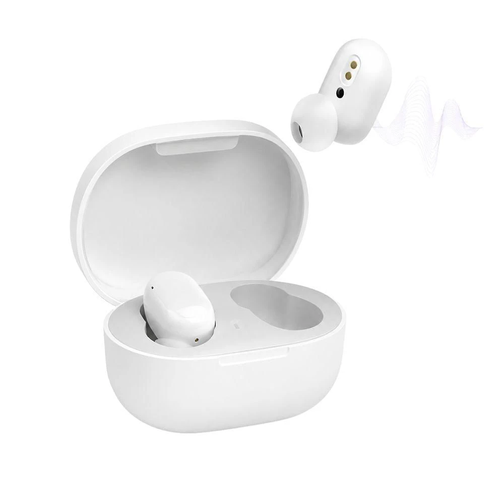 Fone de Ouvido Bluetooth MDM Dots sem Fio para Treino e Lazer 5.2 Branco