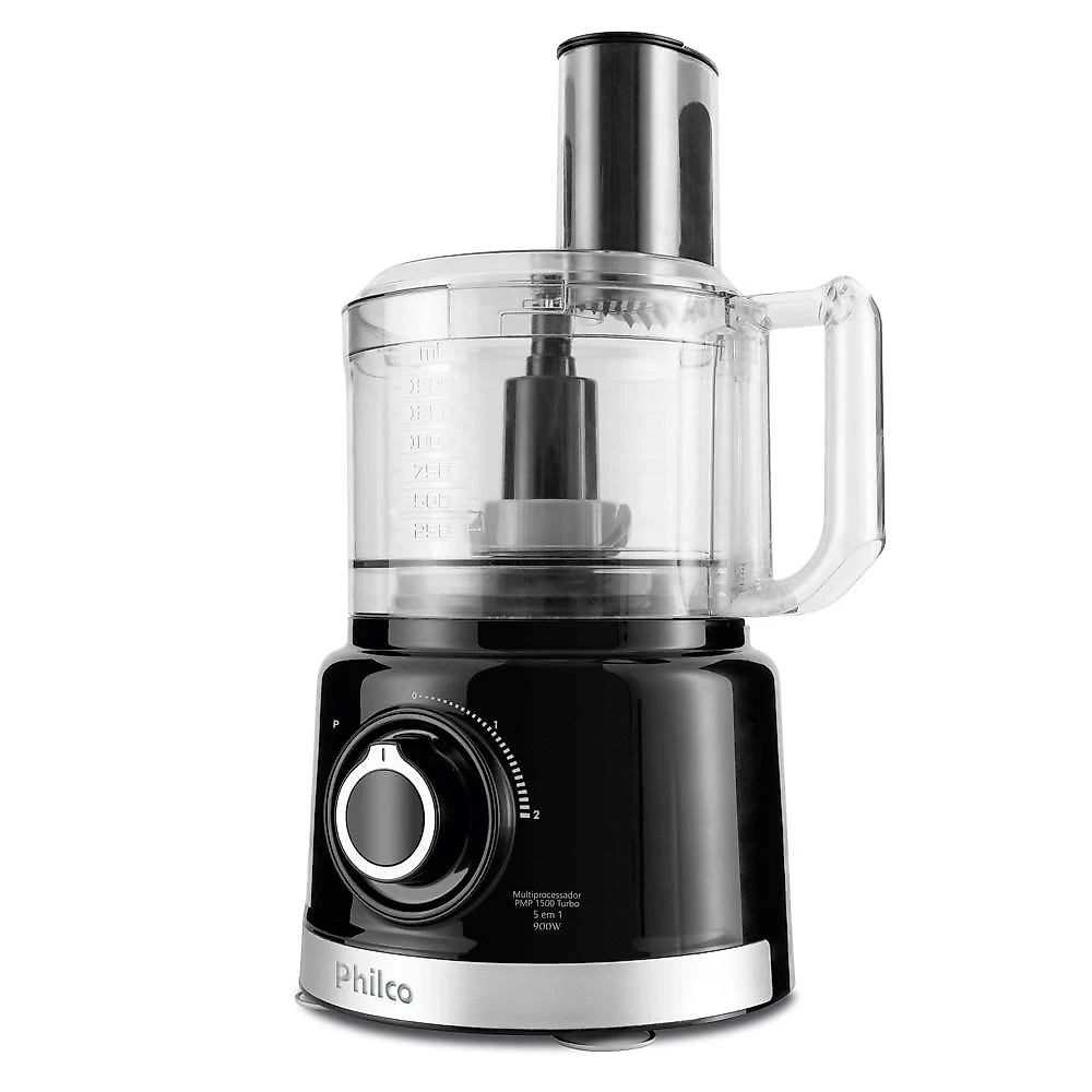 Multiprocessador com Liquidificador e Espremedor Philco PMP1500P Turbo Preto 127V 127V