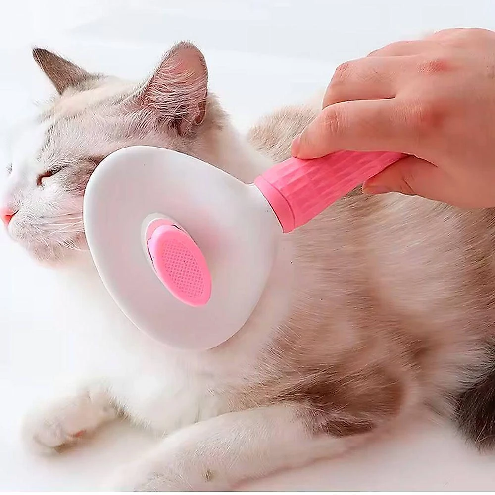 Escova Rasqueadeira Remove Pelos Cães Gatos