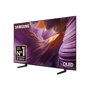 Miniatura Smart TV 55” 4K Samsung OLED QN55S85FAGXZD Vision AI 120Hz Dolby Atmos Processador NQ4 AI Gen2 Preto Grafite