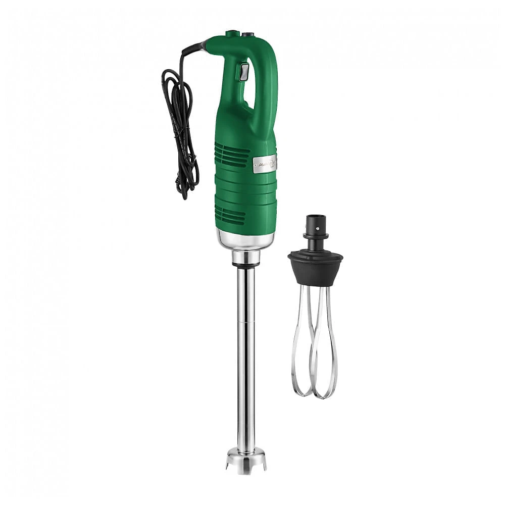 Liquidificador de Imersão Industrial Heavy Duty de 18 Velocidades Variáveis AvaMix IBHD18COMBO com 10 Batedores 1 1/4 HP