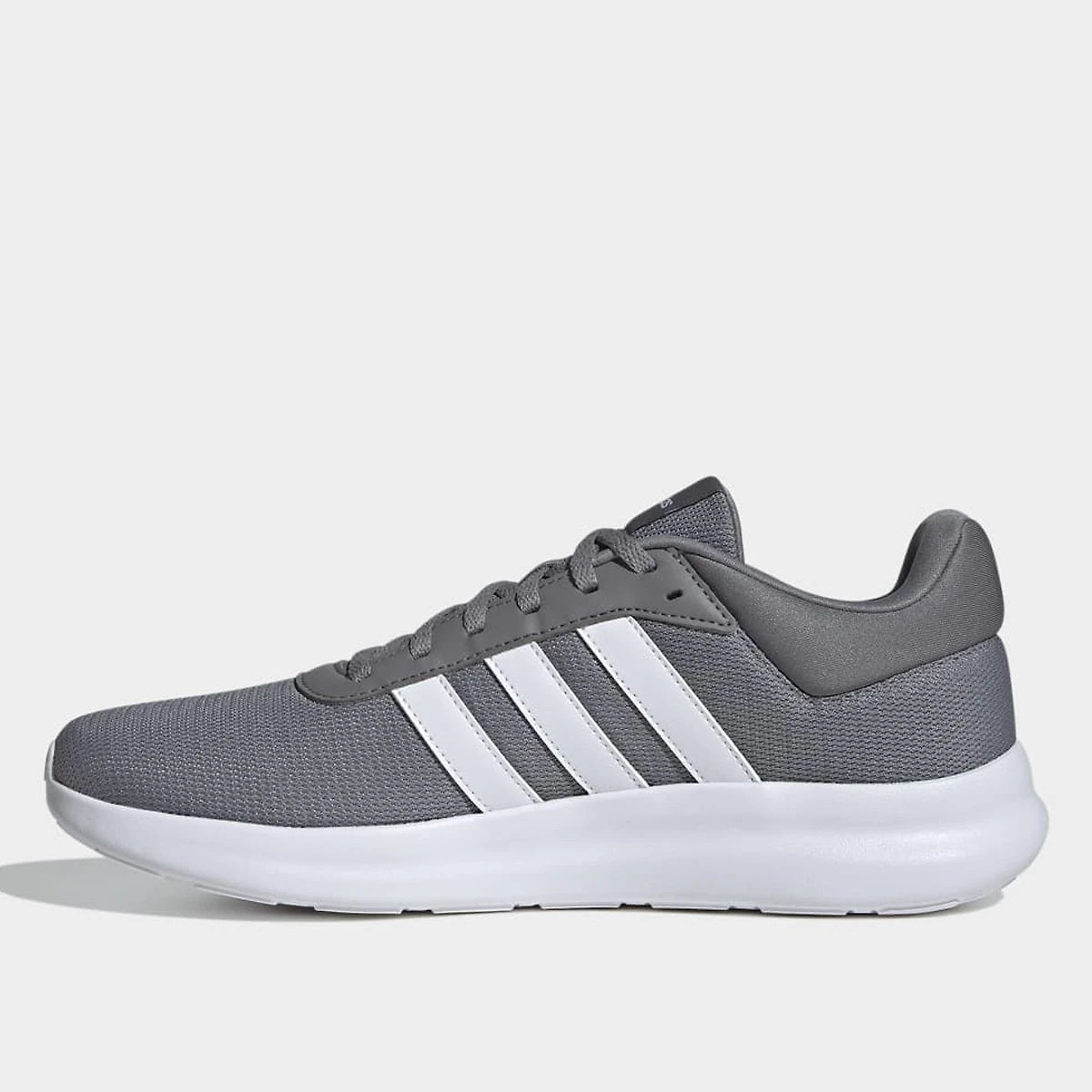 Tênis Adidas Lite Racer Masculino Cinza+Branco - 38