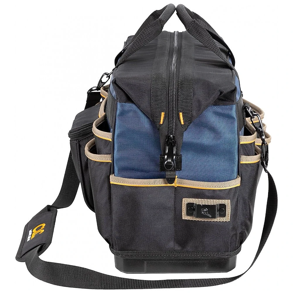 Bolsa de Ferramentas Organizadora com 13 Compartimentos, CUSTOM LEATHERCRAFT PB1553, Preto