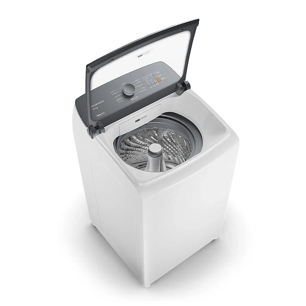 Máquina de Lavar Roupas Brastemp BWJ14AB 14 Kg, Branca - 110V