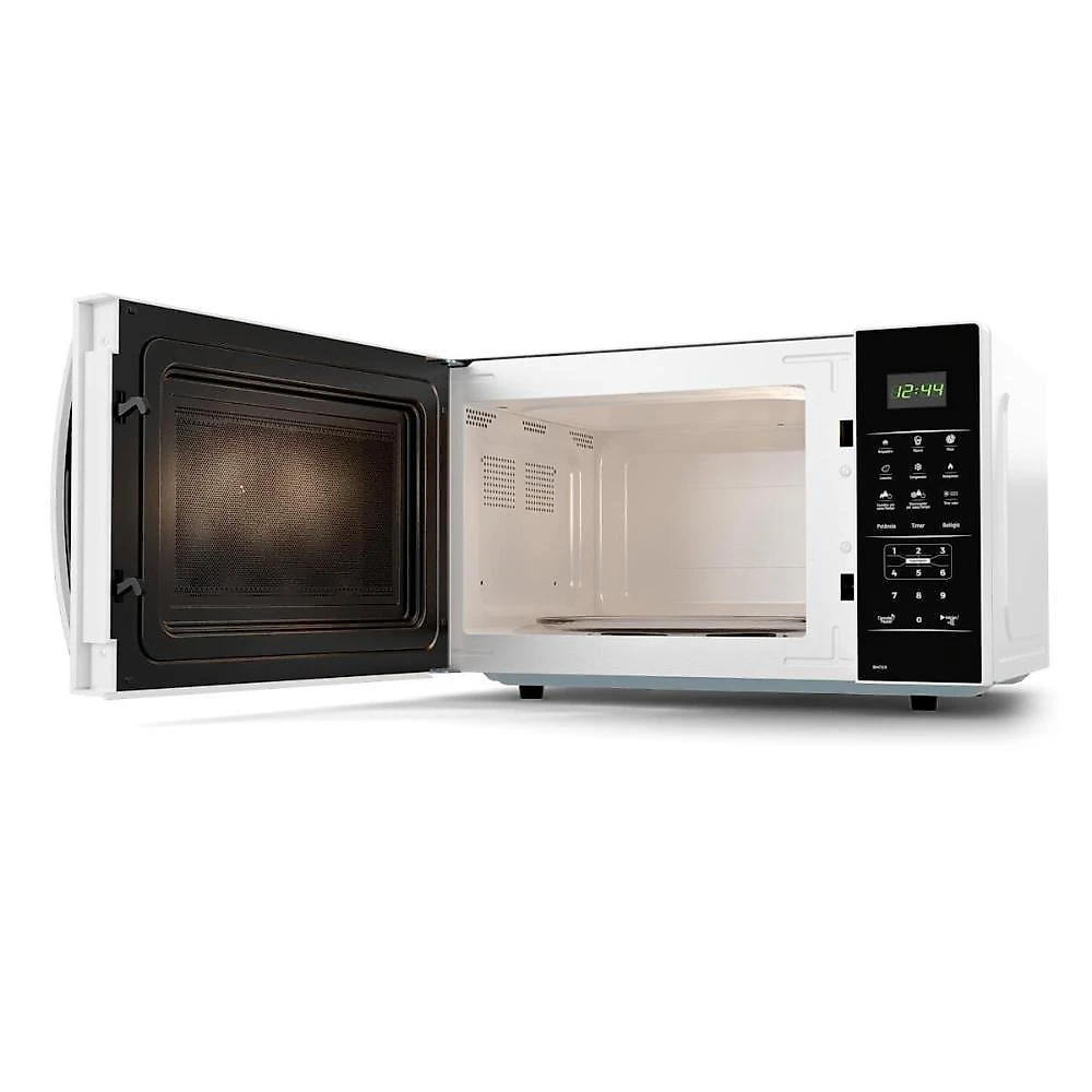 Forno micro ondas britânia bmo38 33 litros teclas fáceis fit preto 220