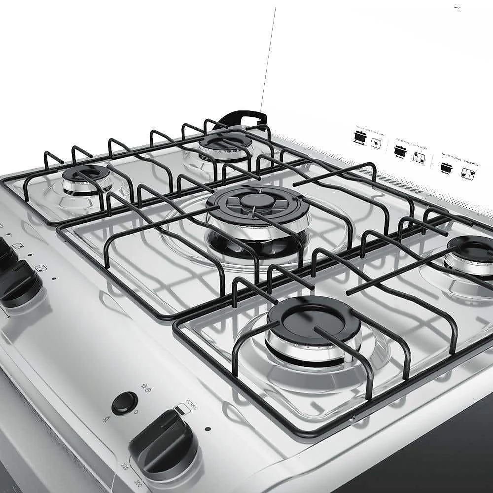 Fogão 5 Bocas Mueller Decorato, Preto Fosco, Acendimento Automático Fogão 5 Bocas Mueller Decorato Acendimento Automático, Preto Fosco