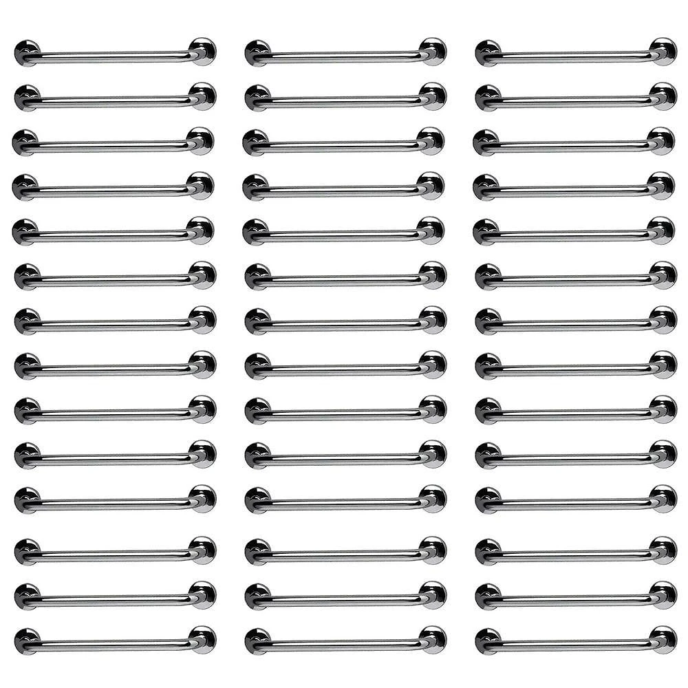 Barra de Apoio SU-BARRA-60 Suporte Anti Queda Acessibilidade Inox AB Mídia Kit 60 Unidades