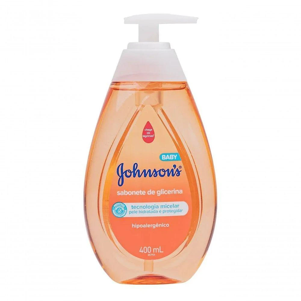 Sabonete Líquido de Glicerina 400ml Chega de Lágrimas Transparente