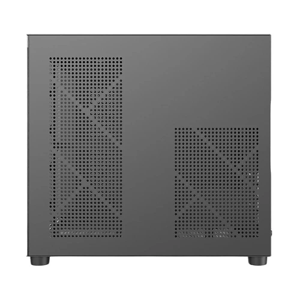 Gabinete Gamer Forcefield Mini Black Vulcan GFFMNBV Mini-Tower Micro ATX Preto Pcyes
