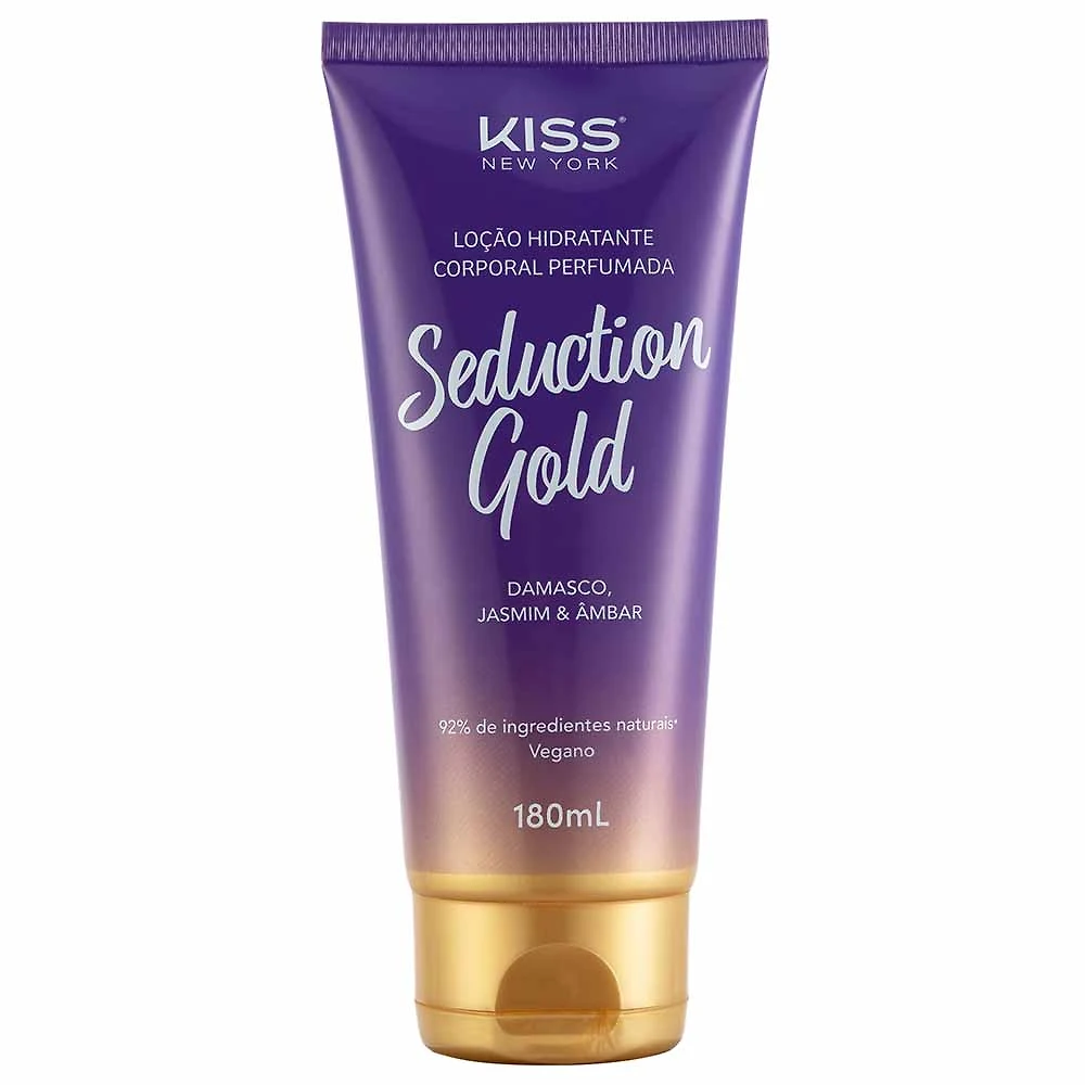 Loção Corporal Seduction Gold Kiss NY
