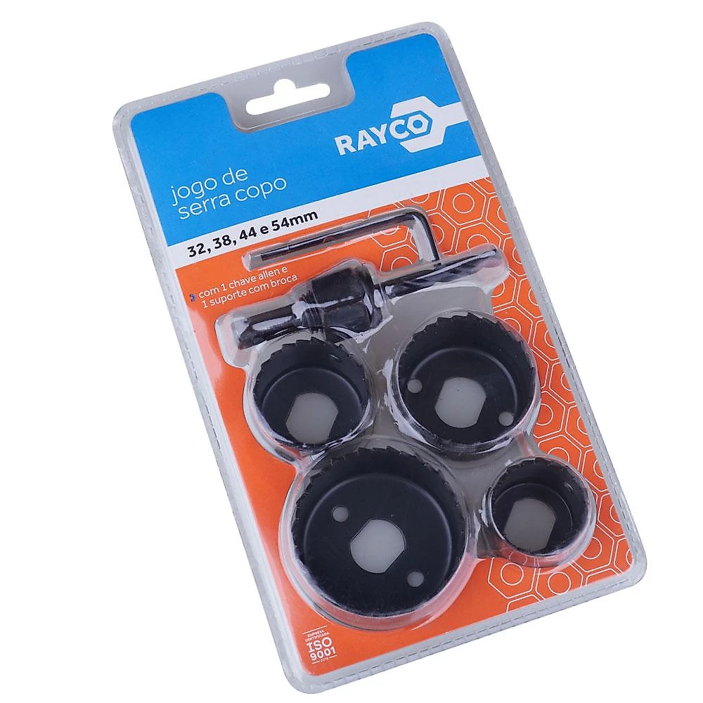 Jogo de Serra Copo 6 Peças Rayco 12414