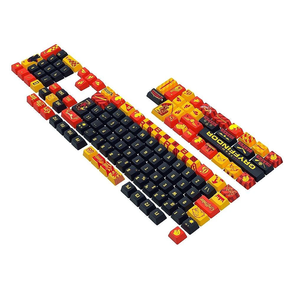 Keycap Gamer Redragon Harry Potter Grifinória, ABNT2, Preto, Vermelho e Amarelo - HP-944