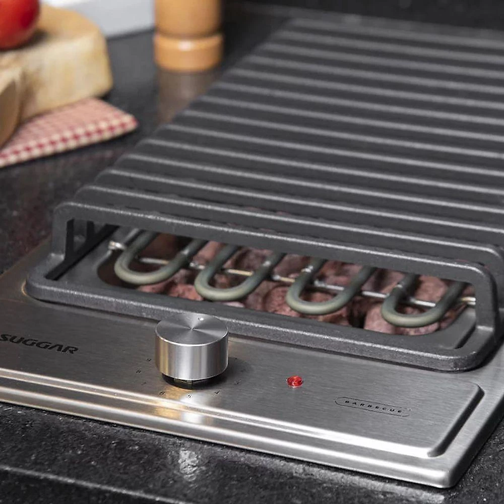 Cooktop Suggar Barbecue Ferro Fundido Inox 220v Ck0002ix Bivolt