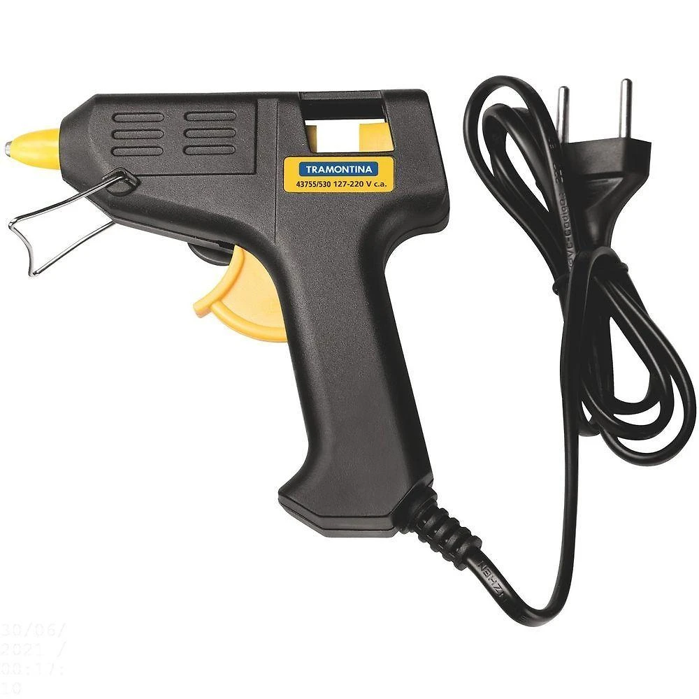 Pistola Elétrica Para Cola Quente 20-25 W Tramontina Com Corpo Injetado Tramontina