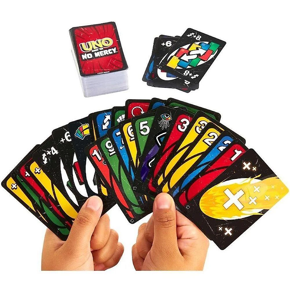 Jogo de Cartas Uno no Mercy Expansão 24 Peças e Moedas Mattel