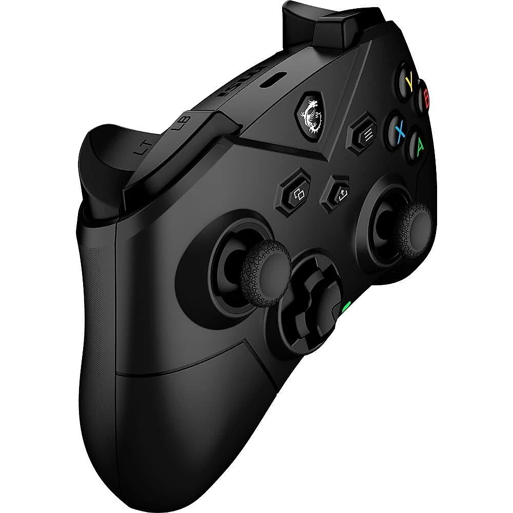 Controle Gamer Sem Fio MSI Force GC300 Wireless, 2.4GHz, Bluetooth, USB2.0 Tipo-C, PC e Android, Preto - FORCEGC300W